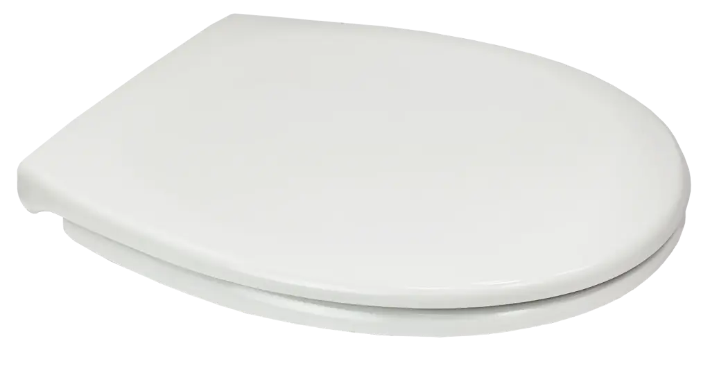 ABATTANT WC PREMIUM CHARNIERES INOX + FERMETURE LENTE