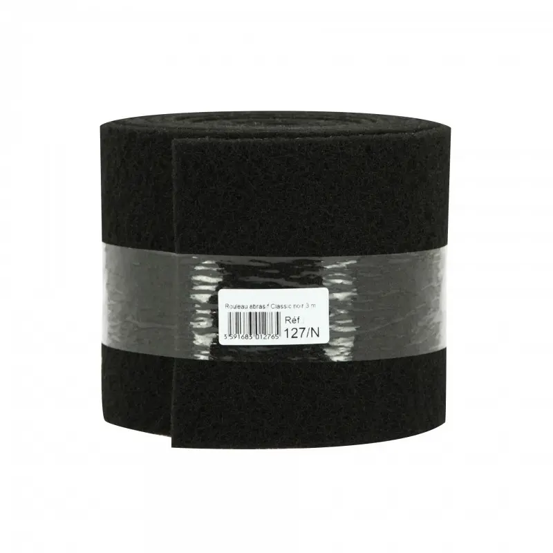 [127/N] ABRASIF NOIR ROULEAU 3 METRES