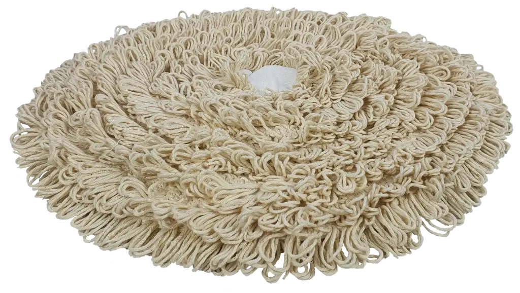 DISQUE COTON "BONNET" PAD BLANC 17"