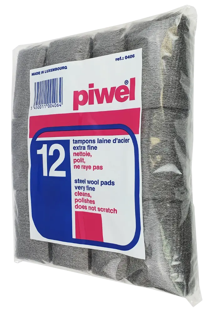 EPONGES LAINE D'ACIER  PIWEL X 12