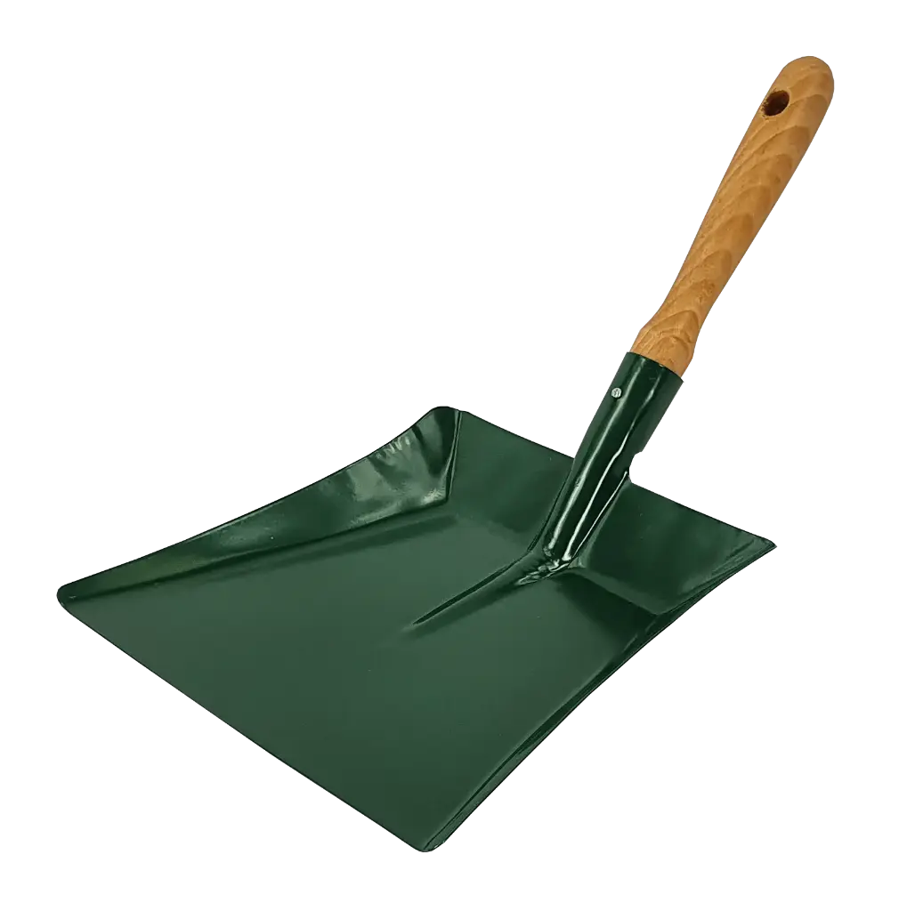 [511] PELLE METAL LAQUEE VERTE PREMIUM MANCHE BOIS