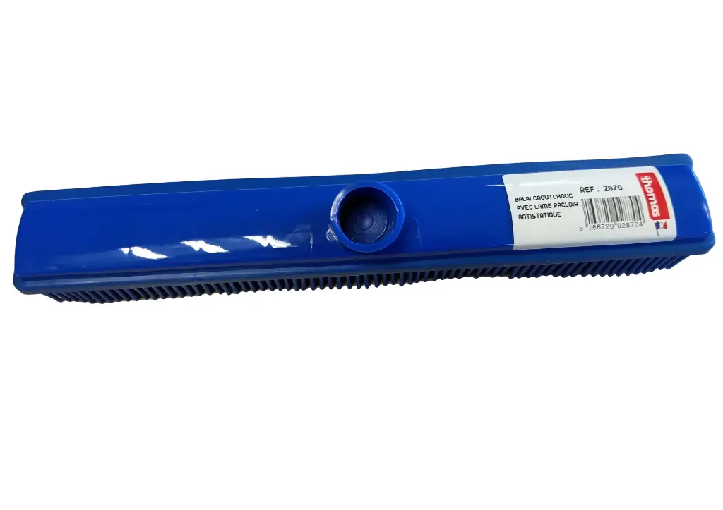 [2870] BALAI COIFFEUR CAOUTCHOUC + LAME