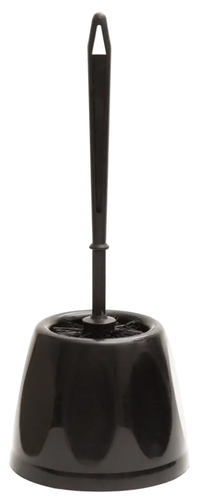 SET WC BROSSE + SOCLE CLASSIC NOIR