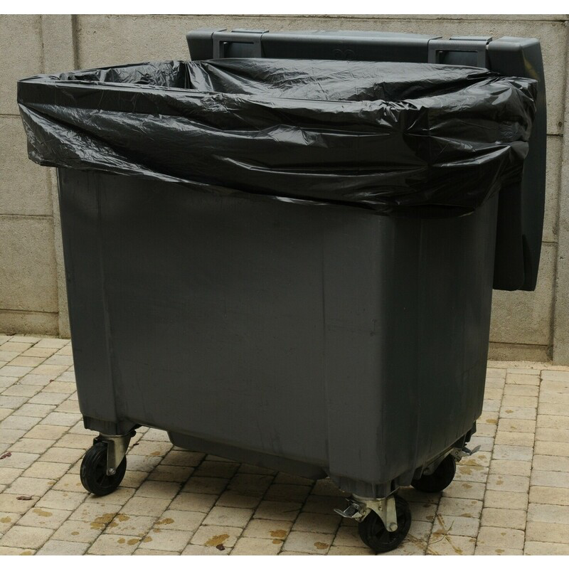 SACS HOUSSES CONTAINER 1100 L NOIR *100
