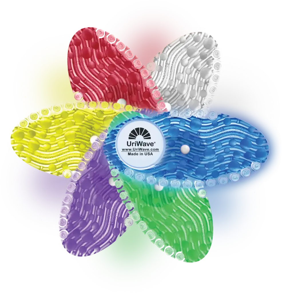 CURVE SUPPORT PLASTIQUE URIWAVE POUR DESODORISANT