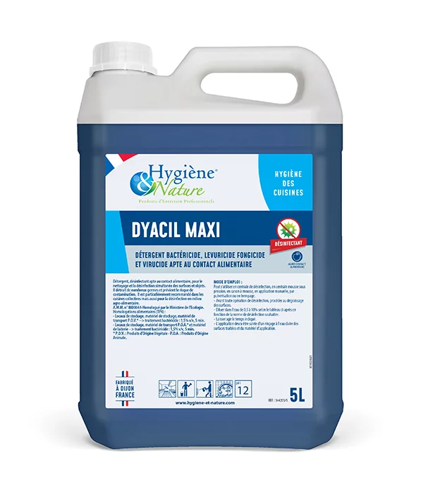 DYACIL MAXI CONCENTRE BACT. FONGICIDE VIRUCIDE X 5 L