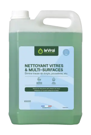 NETTOYANT VITRES ET MULTISURFACES X 5 L