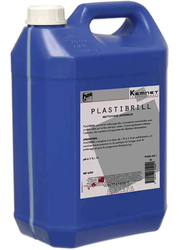 NETTOYANT PLASTIBRILL KEMNET PROFESSIONNEL   X  5 L