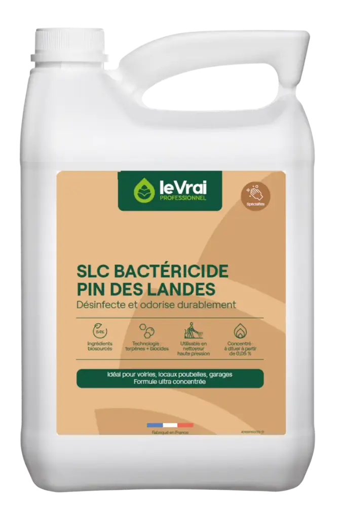 SLC BACTÉRICIDE PIN DES LANDES ODORISANT DÉSINFECTANT 5 L