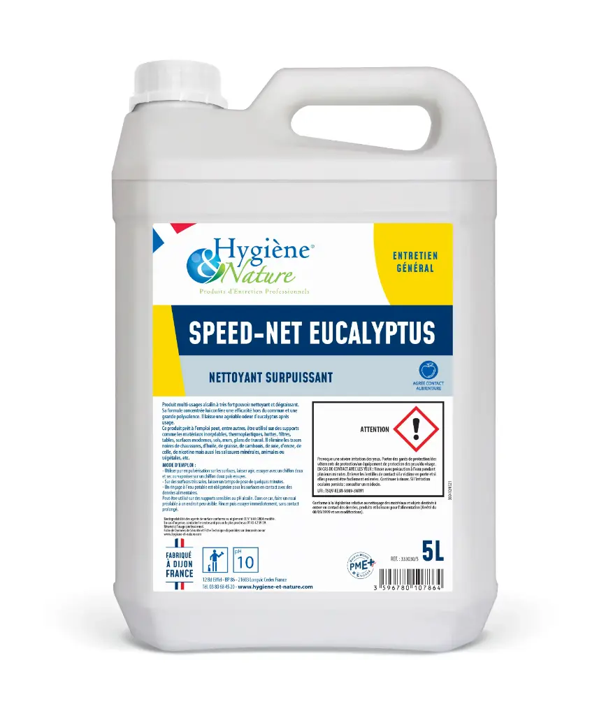 TERY NETTOYANT SURPUISSANT SPEED NET EUCALYPTUS- 5 L