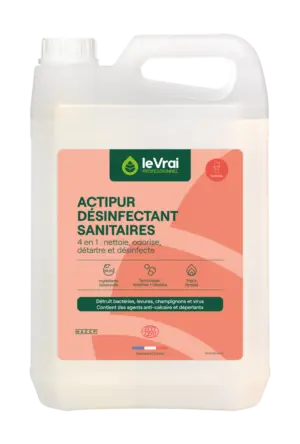 ACTIPUR DÉTARTRANT DÉSINFECTANT SANITAIRES PAE 5L