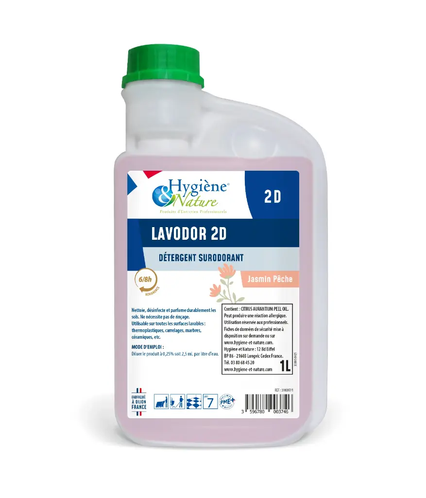 LAVODOR 1 L Flacon Doseur  Jasmin Peche
