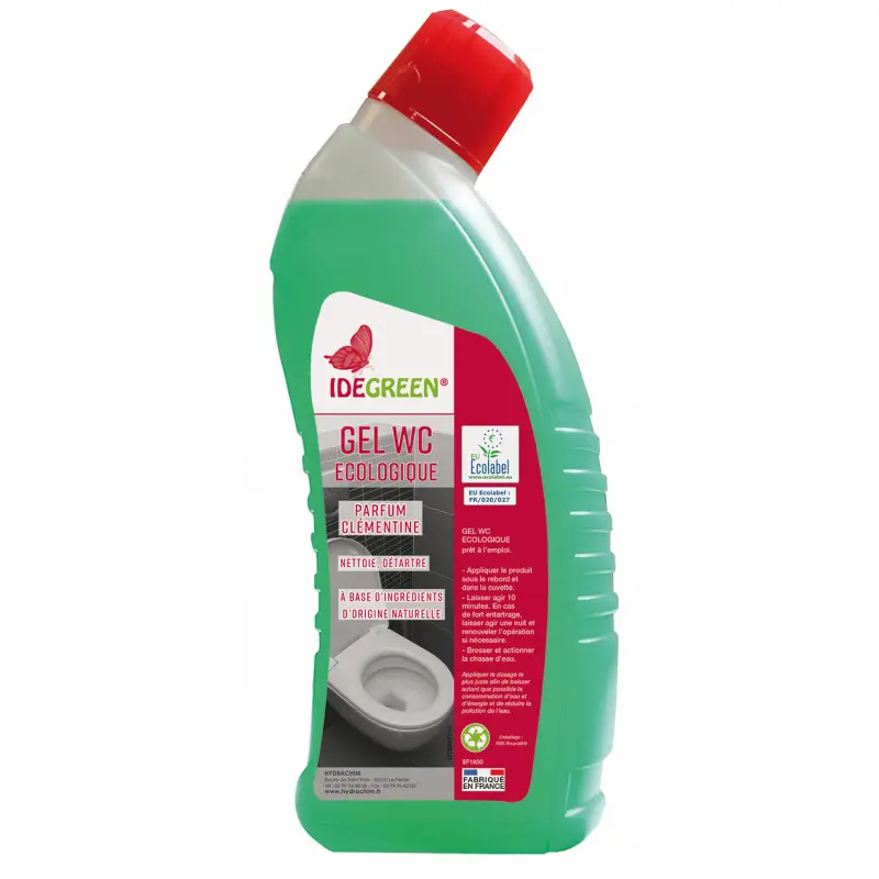 [002048901] IDEGREEN ECOLABEL GEL WC PARFUM CLEMENTINE 750 ML