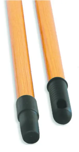 [156] MANCHE BOIS DIAM 24-VIS ET ATTACHE 140CM