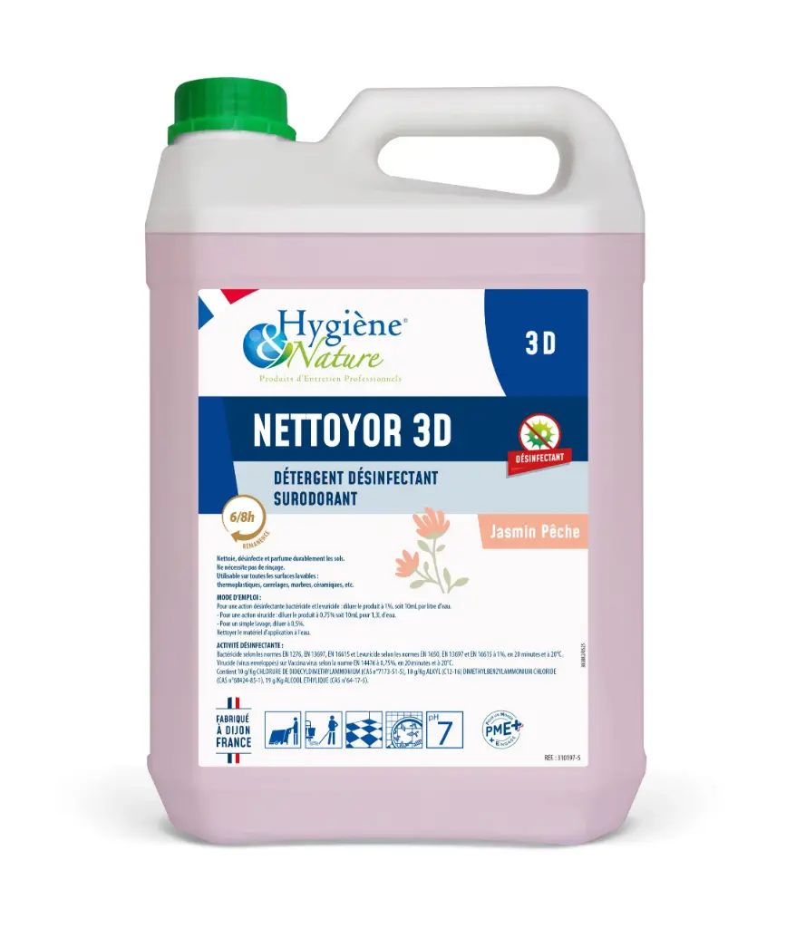 NETTOYOR 3D X 5 L - JASMIN PECHE