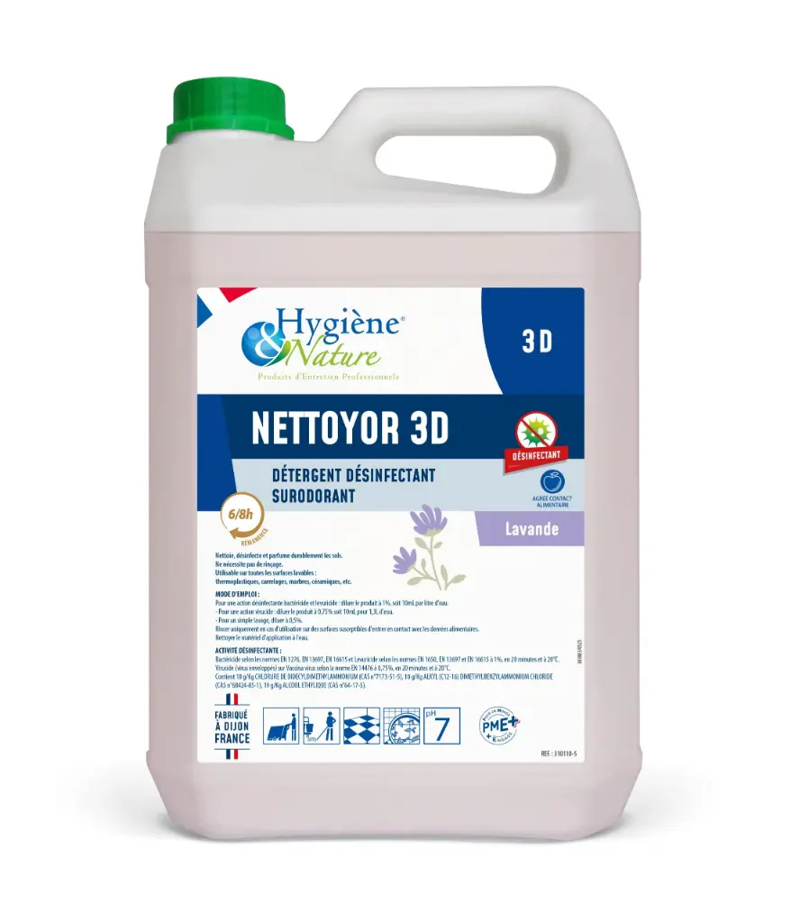 NETTOYOR 3D X 5 L - LAVANDE