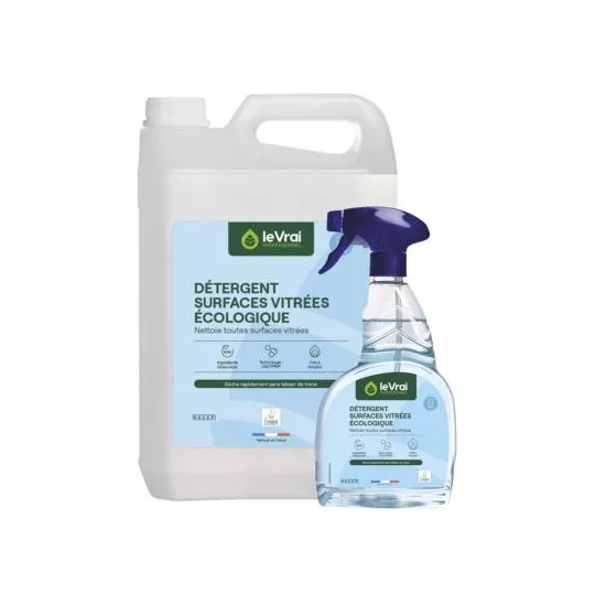 DÉTERGENT SURFACES VITRÉES ÉCOLOGIQUE 5 litres