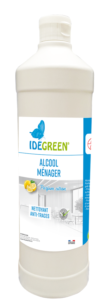 ALCOOL MÉNAGER CITRON - ECODETERGENT ECOCERT-IDEGREEN