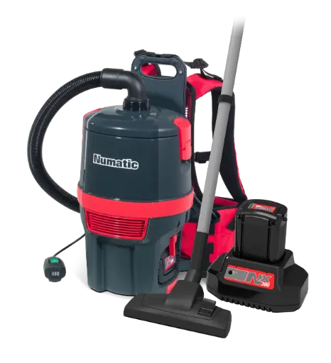 [1081] ASPIRATEUR DORSAL NUMATIC RSB150NX + BATTERIE LITHIUM + CHARGEUR