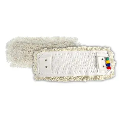[805] FRANGE COTON CLASSIC 40 CM POCHES/LANGUETTES 2 OEILLETS