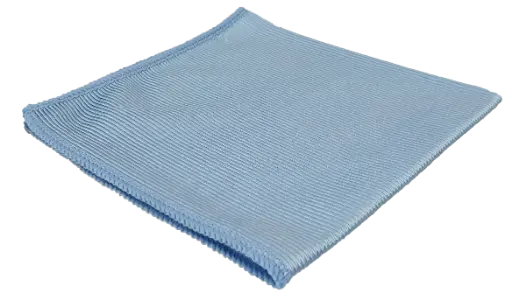 [185] LAVETTE MICROFIBRE SPECIALE VITRES (300 LAVAGES) 38 X 38 CM