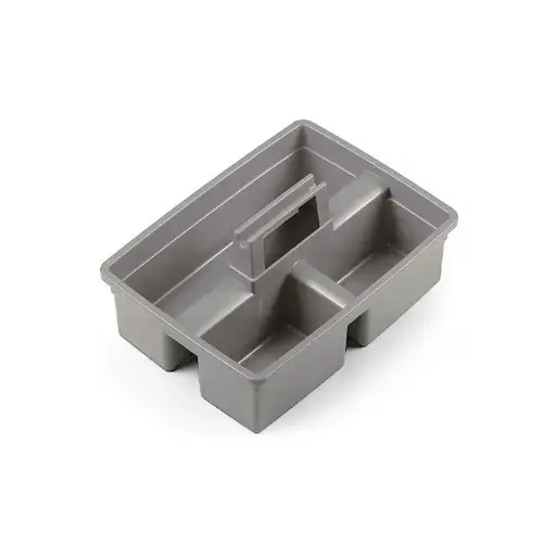 [3377] PANIER PORTE PRODUITS GRIS