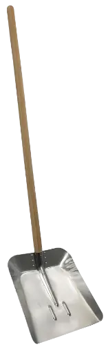 [55] PELLE A NEIGE ALUMINIUM + MANCHE BOIS CITY 