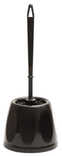 [95C/N ; 3427] SET WC BROSSE + SOCLE CLASSIC NOIR