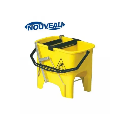 [070140/LP] SEAU ROCKET 2 X 8 L ROULEAU CAOUTCHOUC