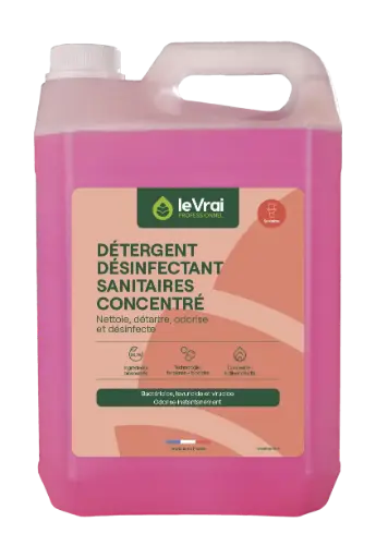 [4511] DDS DETERGENT DESINFECTANT SANITAIRES CONCENTRE 5 L