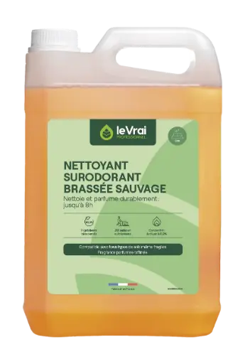 [4284] DÉTERGENT PARFUMANT  BRASSÉE SAUVAGE 5 L