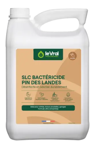 [3997] SLC BACTÉRICIDE PIN DES LANDES ODORISANT DÉSINFECTANT 5 L