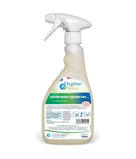 [12284] SAVON NOIR LIQUIDE PAE ECOCERT 750 ML