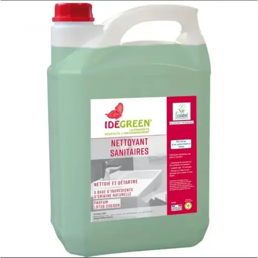 [002180102] IDEGREEN ECOLABEL NETTOYANT SANITAIRES 5L