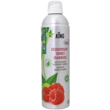 [A23092] KING DESODORISANT ECOCERT KING sorbet framboise